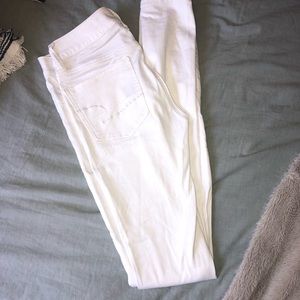 American Eagle White Jeggings